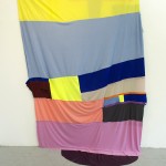 Lateral progression, 2012, 8ft x 5 ft, fabric, wood, zippers